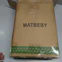 MATBEBY Full XL Mattress Pad - Cooling Breathable Mattress Topper, Quilted Fitted Mattress Protector, Pillow Top Mattress Cover with 8-21" Deep Pocket, Soft, Machine Washable, White, Full Extra Long