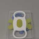 Momcozy Baby Teether Toys, Water Fillable Silicone Cold Teether, Baby Teething Toys Chill Teether, Baby Toys for Teething Relief 0-12 Months, Blue and Yellow 2 Pcs