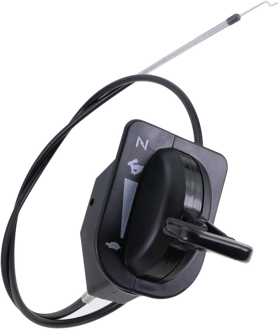 946-05098C Throttle Choke Cable Compatible with Cub Cadet Craftsman MTD Lawn Tractor Throttle Cable XT1-LT46 LT50 GT50 GT54 ST54 XT2-LT54 LX46 GX54 Replace# 946-05098A 946-05098B 746-05098A