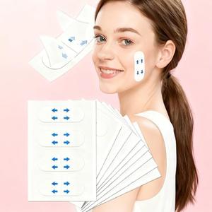 BIEMDDERK Face Lift Tape，60PCS Neck Tape Lifting Invisible Instant Face Tape for Wrinkles Overnight Sagging Skin Double Chin-A