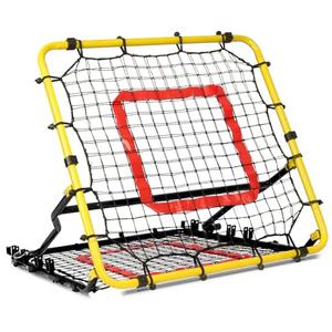 Storgem Baseball Softball Rebounder Net, Pitch Back Rebound Net, Soccer Rebound Net, Fielding Rebounder(Yellow-Black)