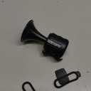 Electric Bike Horn 130db Loud Bicycle HornBike Bell for 22.2-32mm Handlebars Bike Horn for Adults with 3V Battery,Easy Installation Bicycle Bells for Adults Kids Mountain Bike/Scooter/Ebike (Black)