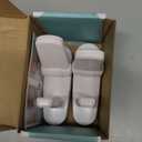 Door Lever Lock (2 Pack)  Prevents Toddlers from Opening Doors  Easy One-Hand Operation for Adults  Durable ABS with 3M Adhesive Backing  No Tools Needed for Install (White)