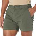Amazon Essentials Men's Slim-Fit 5" Comfort Stretch Chino Shorts (Green), US 38