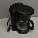 Elite Gourmet EHC-5055 Automatic 5-Cup Brew & Drip Coffee Maker with Pause N Serve Reusable Filter, On/Off Switch, Water Level Indicator (Black)