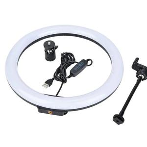 12 Inch LED Light, 3200K-5600K USB 12W with Ball Head Phone Clip for Makeup Live Stream and Video Productionl, LED Lamp