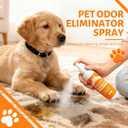 Pet Urine Odor Eliminator Spray, Stain & Strong Odor Eliminator -Designed for hard surface furniture, Carpet Stain Remover for Cat, Dog,Furniture, Beds