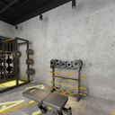 32"×1181" Extra Wide Big Thickness Grey Concrete Wallpaper Peel and Stick Waterproof Grey Concrete Contact Paper Vinyl Wrap Matte Textured Gray Cement Wall Sticker for Basement Gym Store Walls