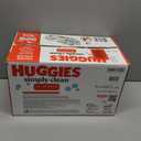 Huggies Simply Clean Unscented Baby Diaper Wipes, 11 Flip-Top Packs (704 Wipes Total), Packaging May Vary
