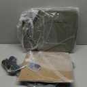 Dreyoo 1 Pack Heated Cat House Weatherproof, Winter Outdoor Tent with Heated Bed, Foldable Warm Shelter with 2 Doors for Feral Cats and Small Animals (Green)