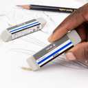 Tombow 67304 Mono Sand Eraser, 2-Pack. Silica Eraser Designed to Remove Colored Pencil and Ink Markings