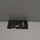 SSLOTSCASE for Samsung Galaxy S25 Ultra Case with 2X Screen Protector, Card Holder & Kickstand & Slide Camera Lens Cover, Silicone Edge Rugged Shockproof Protective Phone Cover for S25 Ultra, Black