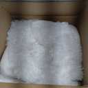 Smoofy Fluffy Queen Size Comforter Set, Faux Fur Comforter Set White, Luxury Fuzzy King Bedding Set, Soft Shaggy Bed Set for All Season, 3 Pieces - 1 Comforter & 2 Pillowcases