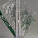 KXLIFE 2 Pack Small Spring Tension Curtain Rod 12 to 20 Inch, Thin Tension Rod No Drill for Window Cupboard Closet, White