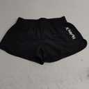 Hurley 5" Swim Board Shorts for Women Swimming Bottoms with Pockets (Small, Black)