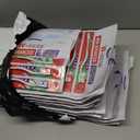 40 Toothbrushes Bulk Wholesale Quantity Standard Size, Dental Care Toiletries, Medium Soft Bristles, Individually Wrapped, Homeless Care, Disposable Use, Hotels, Travel,