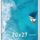 White 20x27 Picture Frame Lightweight yet Durable Frame Wall Hanging