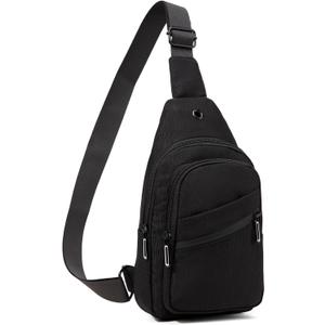 EVANCARY Small Sling Bag for Women Men, Sling Backpack Chest Daypack Crossbody Bag for Travel Outdoor Hiking