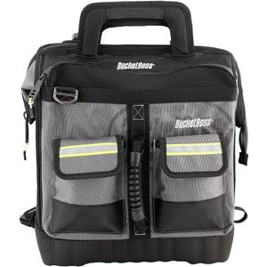 Bucket Boss - HV ProTech Tool Case, Tool Bags - Professional Series (65170-HV), Grey, Black
