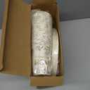 Zubebe 120 Pcs Housewarming Party Tableware Home Sweet Home Plates and Napkins Disposable Sets Rustic Leaves Floral House Warming for New House Wedding Party Supplies Serve 24 Guests(Classic Style)