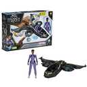 Spider-Man Marvel Studios' Black Panther Wakanda Forever Vibranium Blast Sunbird with 6-Inch Shuri Action Figure, Toy for Kids Ages 4 and Up