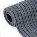 tonchean Runner Rug 3ft x 10ft, Carpet Runner, Indoor Outdoor Hallway Runner with PVC Non-Slip Backing, Washable Floor Carpet for Hallway, Kitchen, Entryway, Dining Room, Dark Gray, 3x10Ft