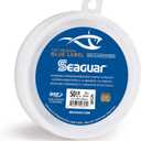 Seaguar Blue Label Fishing Leader Line for Saltwater, 100% Fluorocarbon, Clear, Multiple Sizes (50lbs/25yds)