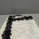SOLY HUX Women's Satin Lace Camisole Tops Y2k Spaghetti Strap Silk Summer Going Out Top Size S