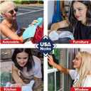 USANOOKS Microfiber Cleaning Cloth - 50Pcs (12.5x12.5 inch) High Performance - 1200 Washes, Ultra Absorbent Towels for Cars Weave Grime & Liquid for Streak-Free Mirror Shine (Multicolor)