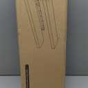 BAYKA Floating Shelves White, 22.5 inch Rustic Wood Wall Mounted Shelves for Bathroom, Bedroom, Living Room, Kitchen & Office, Hanging Display Shelf with 22 lbs Capacity (C. White - Modern Minimalist Style)