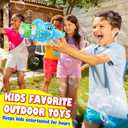 Kids Bubble Gun 2 Pack Dino Bubble Machine Gun for Toddlers with 4 Solutions Outdoor Toys Automatic 13-Hole Bubbles for Kids Blower Maker Easter Basket Stuffers Valentines Gift Party for Boys Girls
