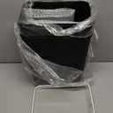 Bathroom Trash Can with Lid, KOEYLE 2 Pack 2.2 Gallon Automatic Touchless Garbage Can, Small Motion Sensor Smart Trash Can, Slim Waterproof Trash Bin for Bedroom, Bathroom, Office, Living Room (Black)