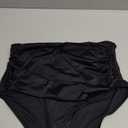 Popilush Shapewear Swimwear Bottoms - Waisted Bikini Bottom Tummy Control Ruched Swim Bottom Brief Swim Short, L