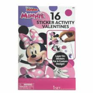 Exchange Cards Sticker Activiti Minnie 2 Pack