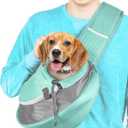 Pet Sling Carrier - Small Dog Puppy Cat Carrying Bag Purse Pouch - For Pooch Doggy Doggie Yorkie Chihuahua Baby Papoose Bjorn - Travel Front Backpack Chest Body Holder Pack To Wear