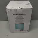 MegaWise Healthy Top-Refill Cool Mist Humidifiers for Bedroom, 24dB Ultrasonic Air Vaporizer with Water Filter for Baby [PP Material], Colorful Night Light,1 Gal Essential Oil Diffuser, Auto Shut Off (3.8 l)