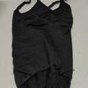BRABIC Womens' Seamless Sleeveless V-Neck Bodysuit Shapewear Tummy Control (Black, XS)