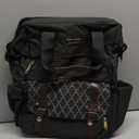 Backpack for Women, School Backpacks for Teen Girls, Large Wide Open Backpack with USB Charging Port, 15.6 Inch Work Laptop Backpack, Black