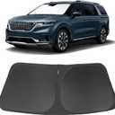 Windshield Sun Shade Custom Fit for 2022 2023 2024 2025 2026 Kia Carnival Accessories Foldable Sunshade Sun Blocker Protect Car from Sun Rays & Heat Damage Keep Car Cooler