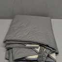 Ameritex Waterproof Nonslip Recliner Cover Stay in Place, Dog Chair Cover Furniture Protector, Ideal Recliner Slipcovers for Pets and Kids (Light Grey, 30'')