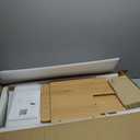 Night Stand with Drawer Modern Small Nightstand with Rolling Open Storage Shelf with Lockable Wheels Accent Side Table Sofa Couch Mid Century Bedside Tables for Bedroom Living Room Dorm Small Spaces