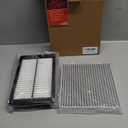 Engine Cabin Air Filter for Tucson(2022-2025), Santa Fe (2021-2025), Sorento(21-25), Santa Cruz (2022-2025), Sport-age (23-25), K5 (21-25), 28113L1000&97133L1000, NOT FOR HYBRID