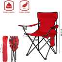 Damei century 4Pack Folding Camping Chairs-Lightweight, Installation-Free, Portable Chair for Beach, Lawn, Outdoor Sports