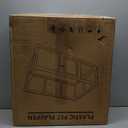 Clear Acrylic Dog Playpen Indoor, Puppy Cat Small Pet Play Pen, Pet Cat Playpen for Rabbits, Dog Fence Crate Kennel Whelping Cage (White, 10 Panel)