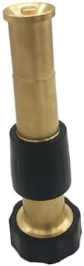 Brass Hose Nozzle - 5 Inch Heavy Duty Garden Sprayer for Car Wall Window and Carpet Cleaning