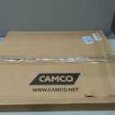 Camco Dishwasher Drain Pan | Protects Floors, Cabinets, Walls & Features Front Opening for Easy Leak Detection | Crafted of Heavy-Duty Polymer | Black, 23-5/8 x 20-1/2 (20602)
