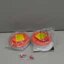 Kidde Smoke Detector, 10-Year Battery Powered, LED Warning Light Indicators, 2 Pack