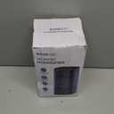 ROSEKM Humidifiers for Bedroom, 2.0L Cool Mist Humidifier for Home Plant and Baby Nursery, Quiet Ultrasonic Humidifier with 360 Nozzle, Auto Shut-Off, Filterless, Black