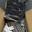 Baby Playpen with Mat, 71" x 59" Extra Large Play Yard for Babies and Toddlers, Baby Fence with Soft Thick Play Mat, Indoor Safety Activity Center for Infants, Easy to Assemble and CleanBlack