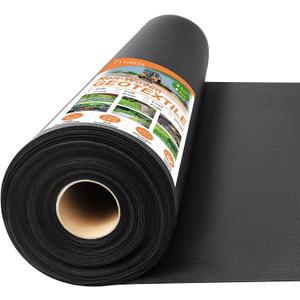 6oz 6FTx110FT Non Woven Geotextile Fabric for Drains Landscaping